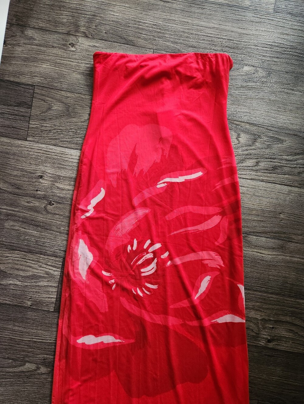 NWT Peppermayo Red Fabian Strapless Maxi Dress Size XL - Picture 3 of 8